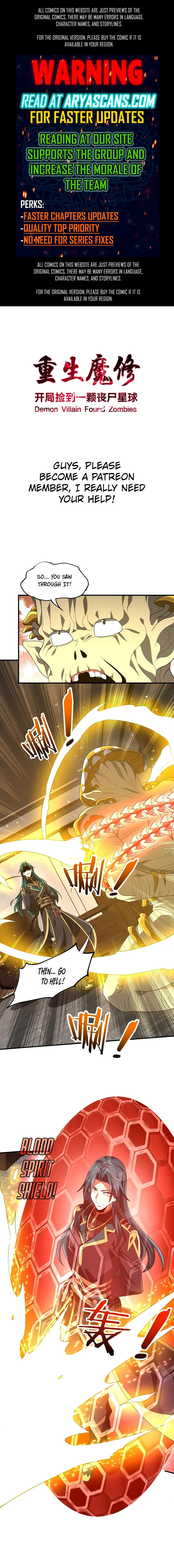 Reborn as a Demonic Cultivator, Picking Up a Zombie Planet at the Start – Chapter 28 page 0