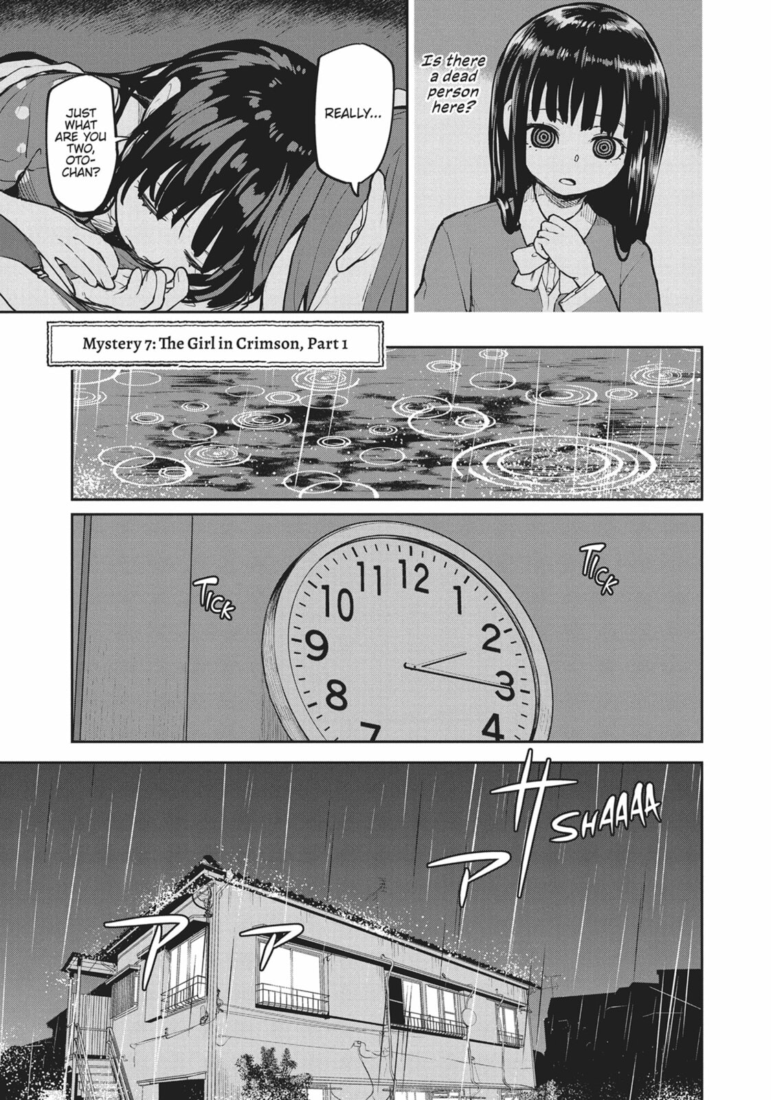 Mysteries, Maidens, and Mysterious Disappearances – Chapter 7 page 0