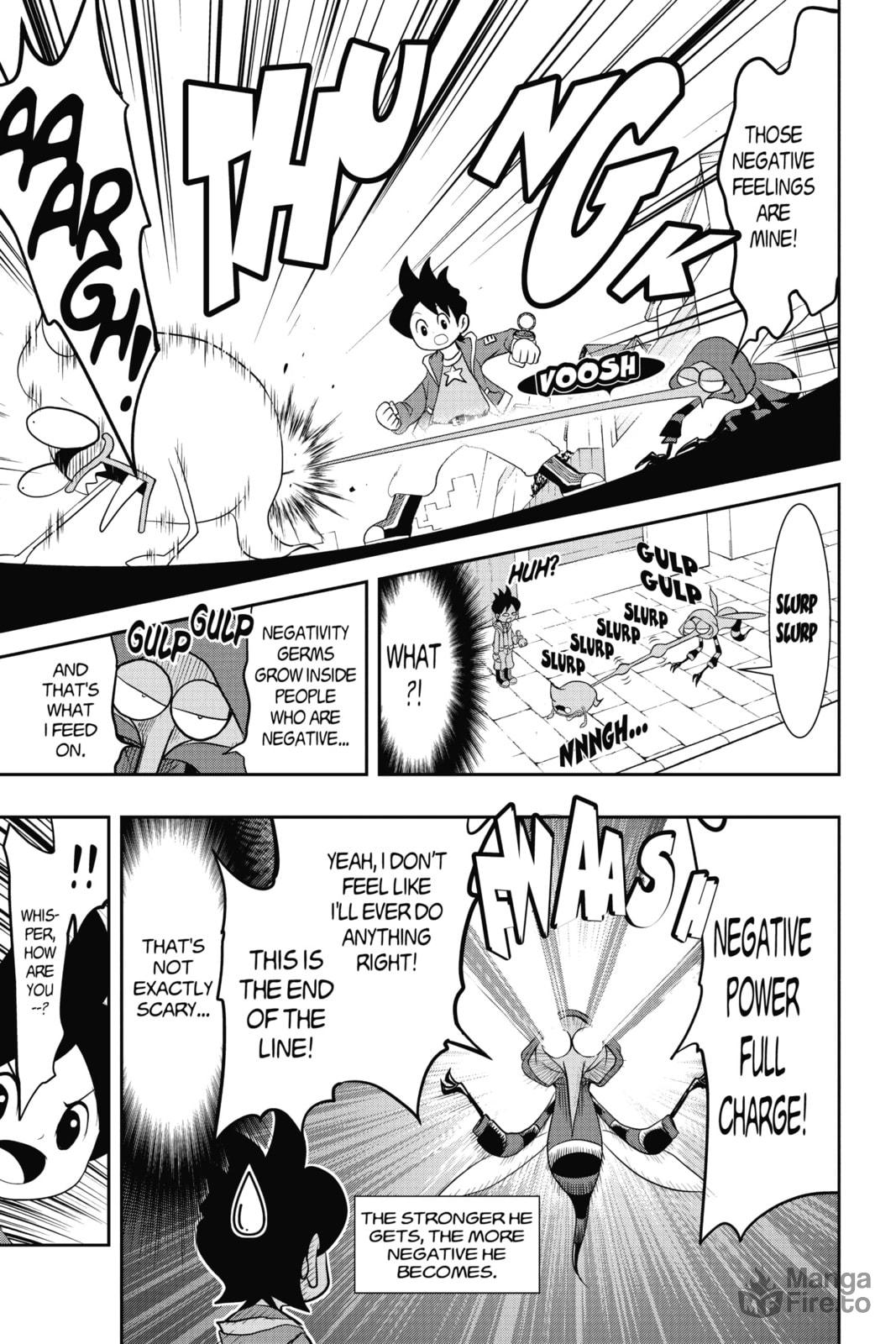 Turn That Frown Upside Down! featuring Yo-kai Negatibuzz page 19