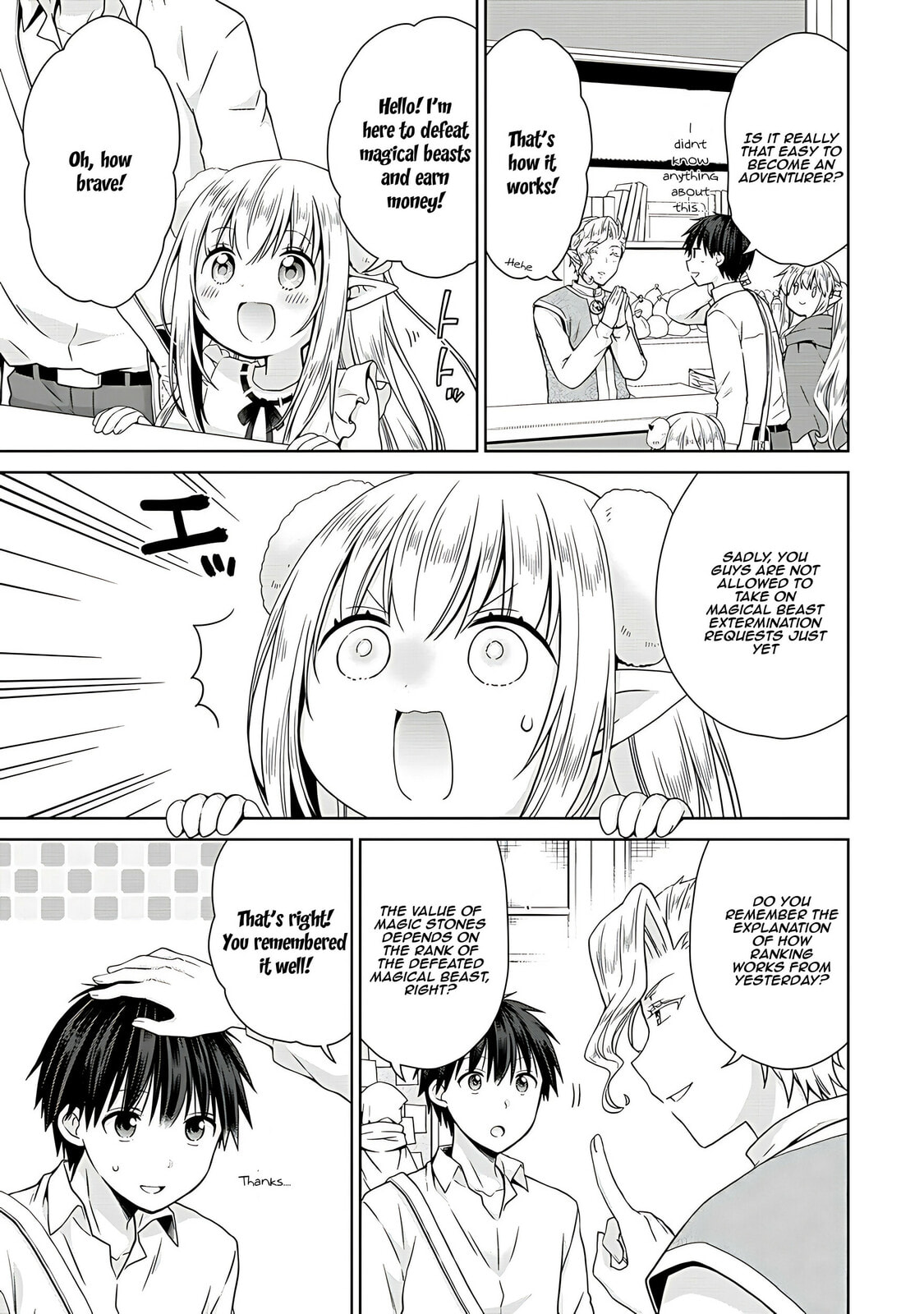 A Different World Harem That Begins with a Kiss – Chapter 3 page 3