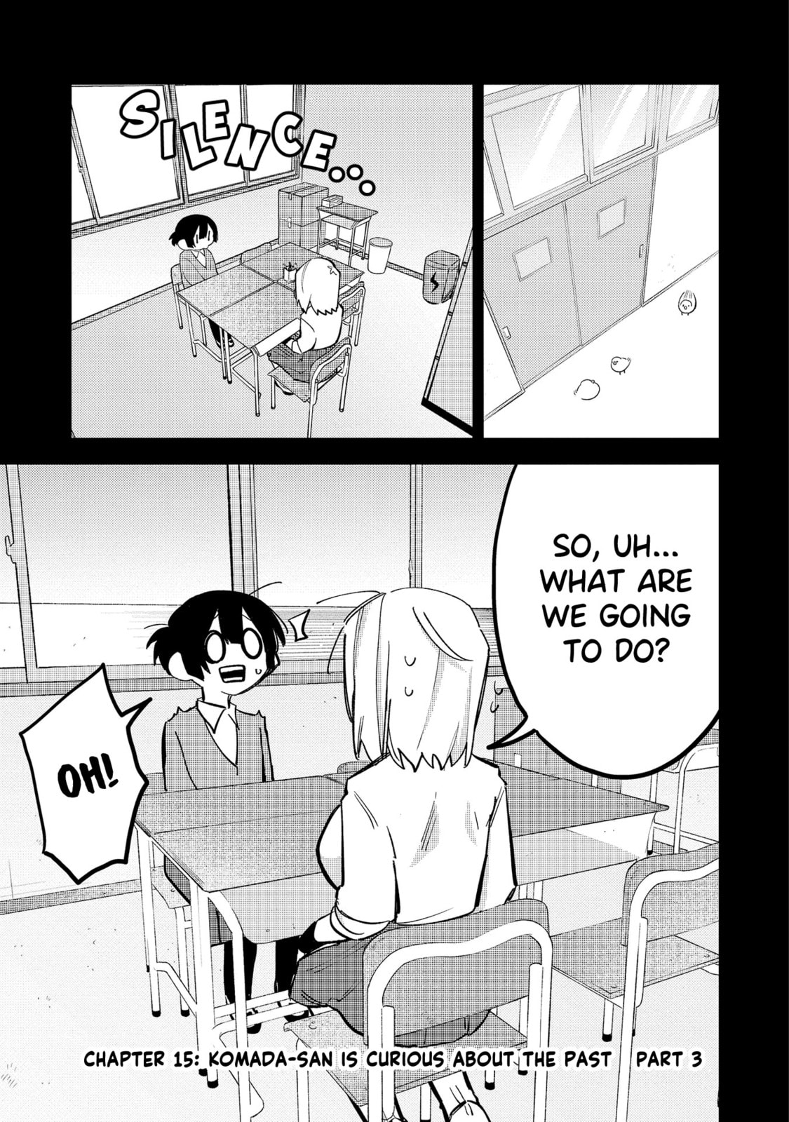Komada-san Is Curious About the Past — Part 3 page 0