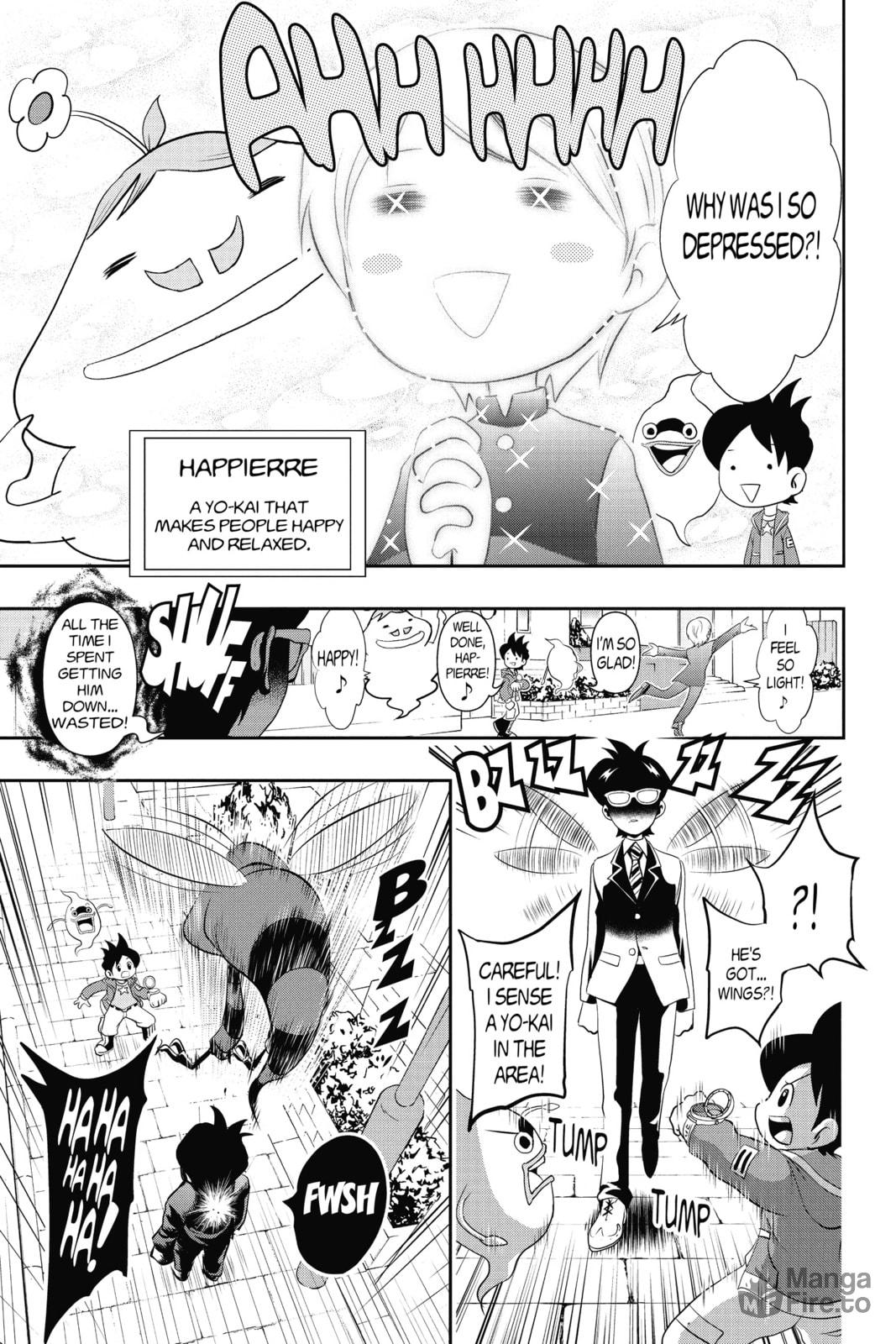 Turn That Frown Upside Down! featuring Yo-kai Negatibuzz page 9