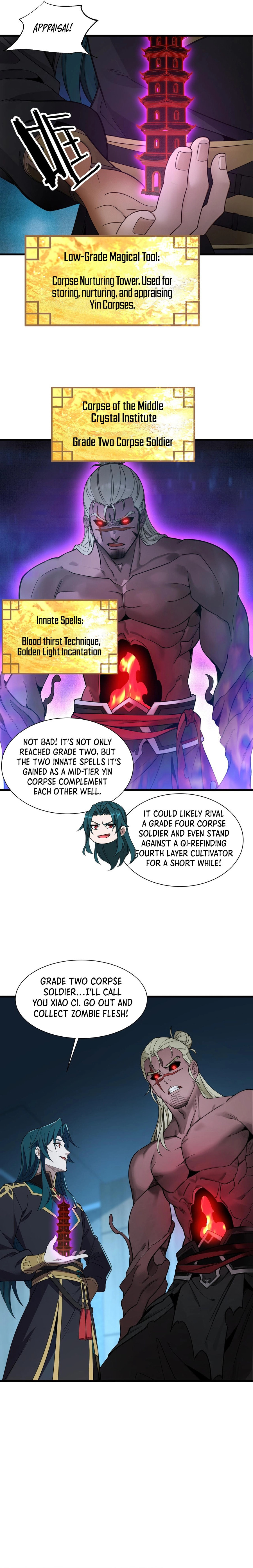 Reborn as a Demonic Cultivator, Picking Up a Zombie Planet at the Start – Chapter 2 page 14