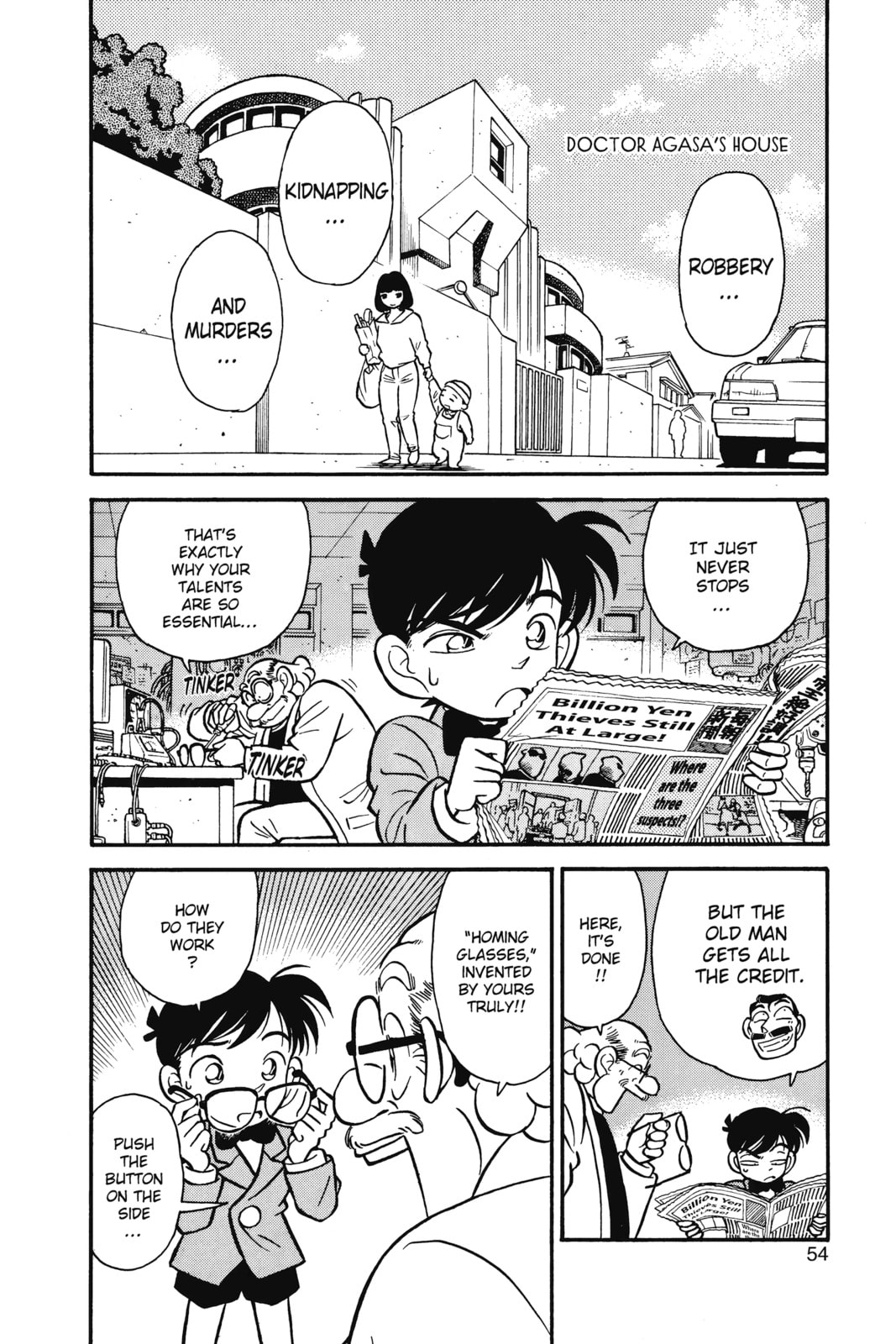 The Missing Man page 1