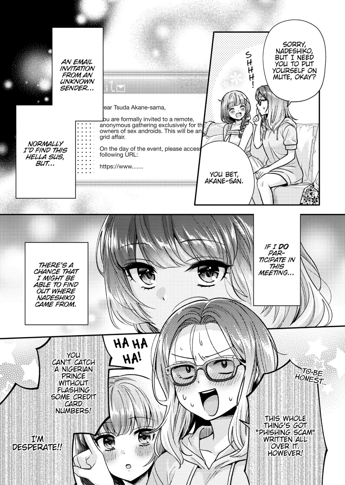 Does it Count if You Lose Your Virginity to an Android? – Chapter 6 page 3