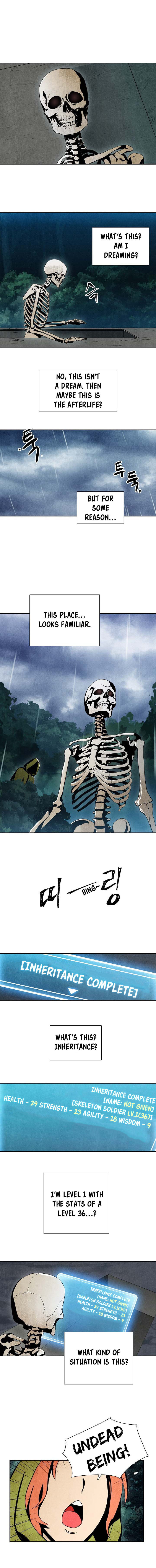 Skeleton Soldier Couldn't Protect the Dungeon – Chapter 1 page 6