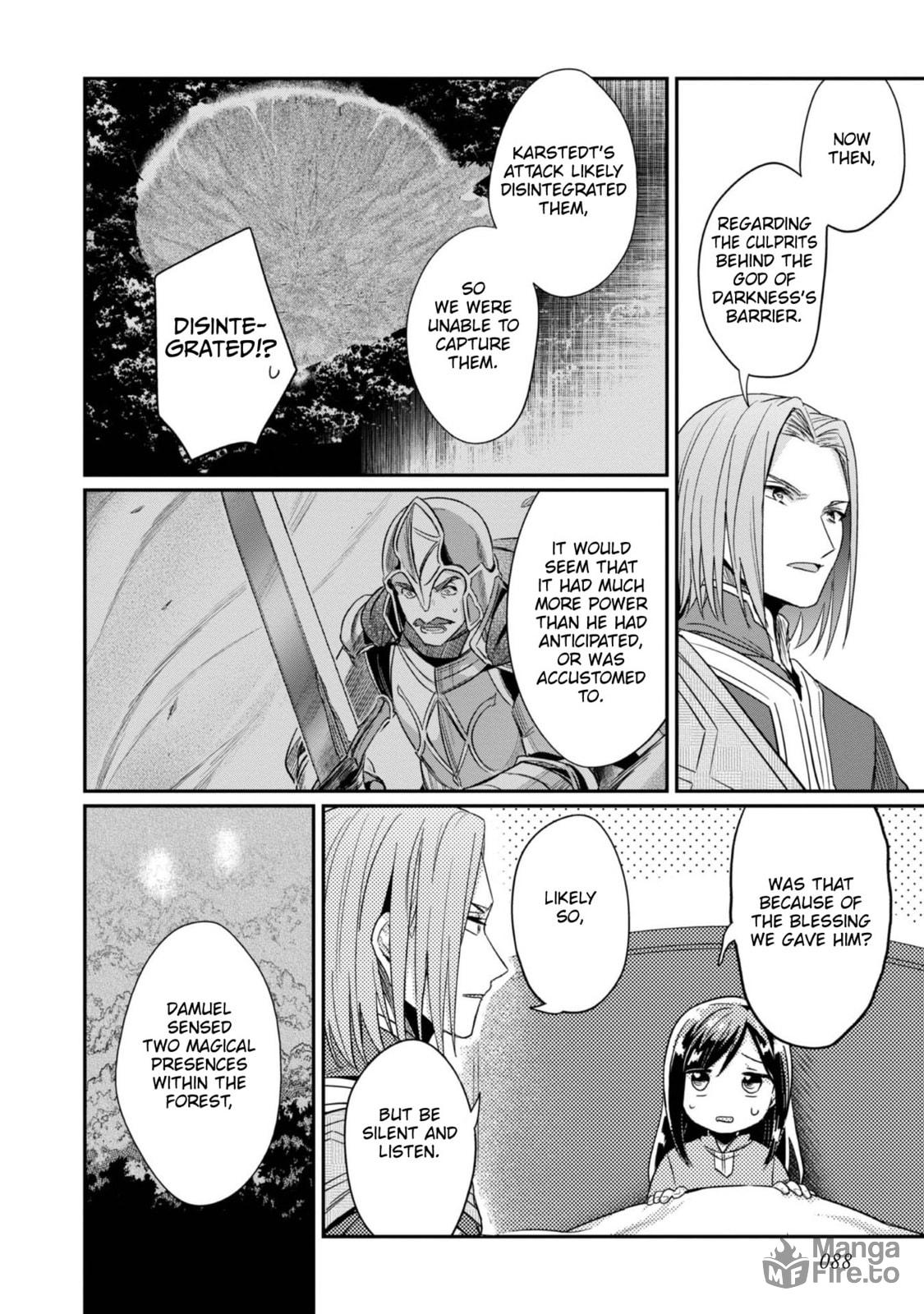 Ascendance of a Bookworm ~I'll do anything to become a librarian!~ Part 2 I'll even join the temple to read books! – Chapter 48 page 23