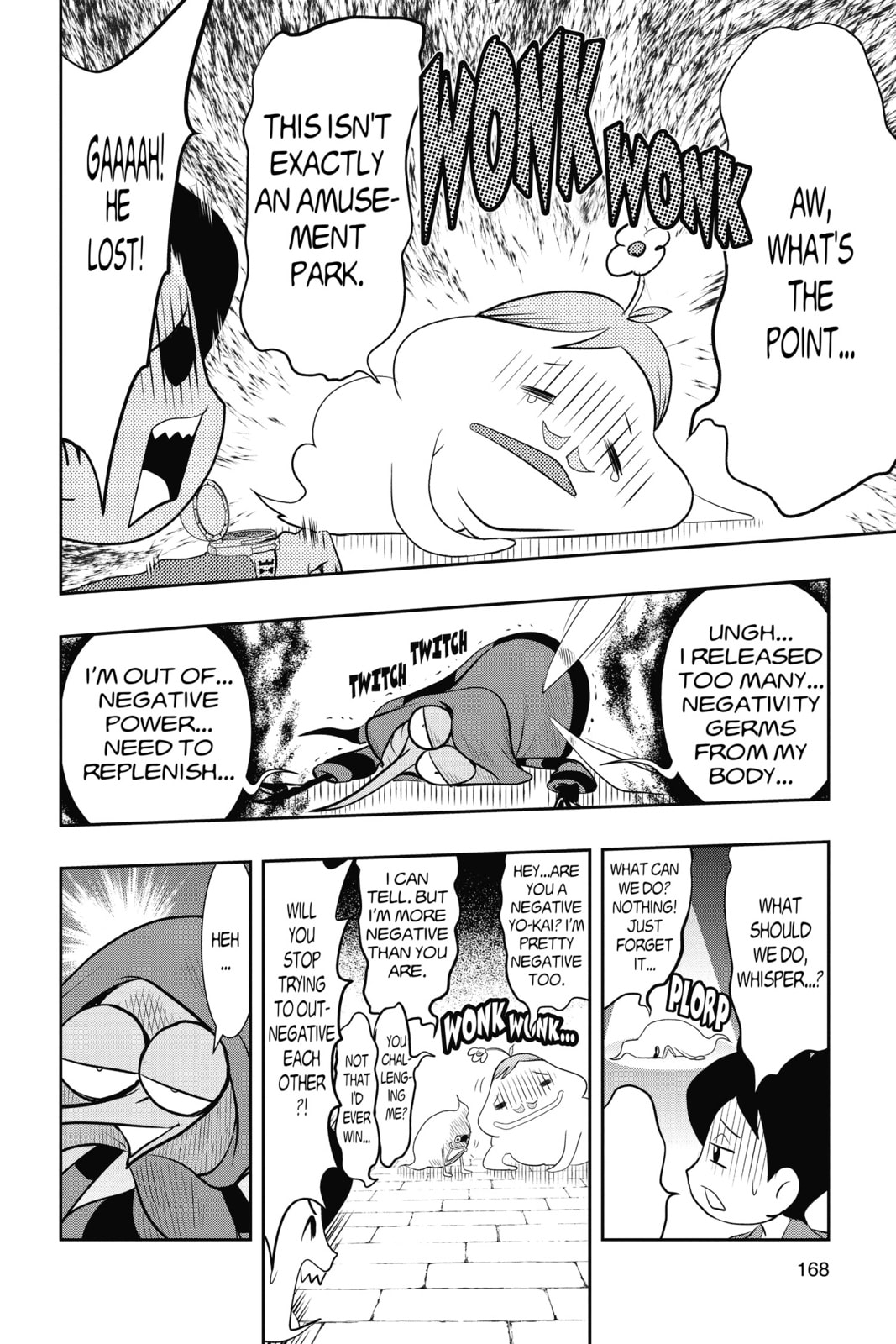 Turn That Frown Upside Down! featuring Yo-kai Negatibuzz page 18