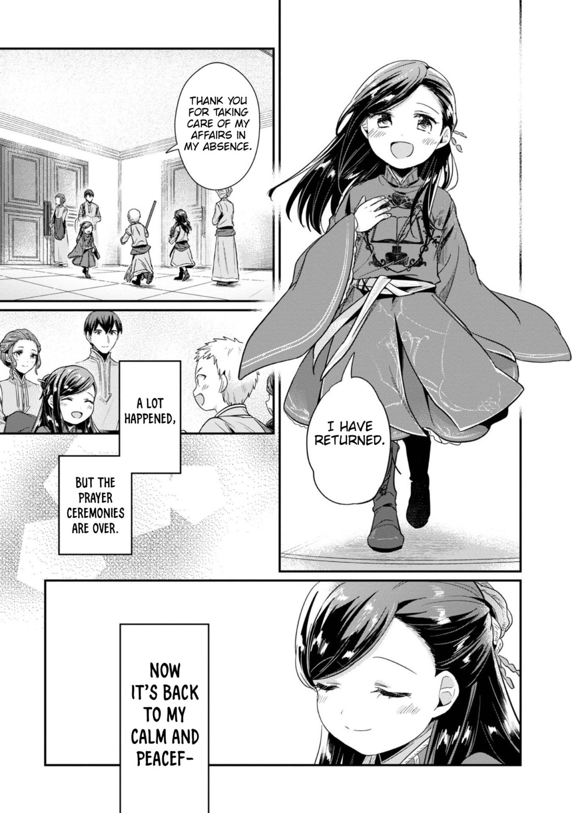 Ascendance of a Bookworm ~I'll do anything to become a librarian!~ Part 2 I'll even join the temple to read books! – Chapter 48 page 28