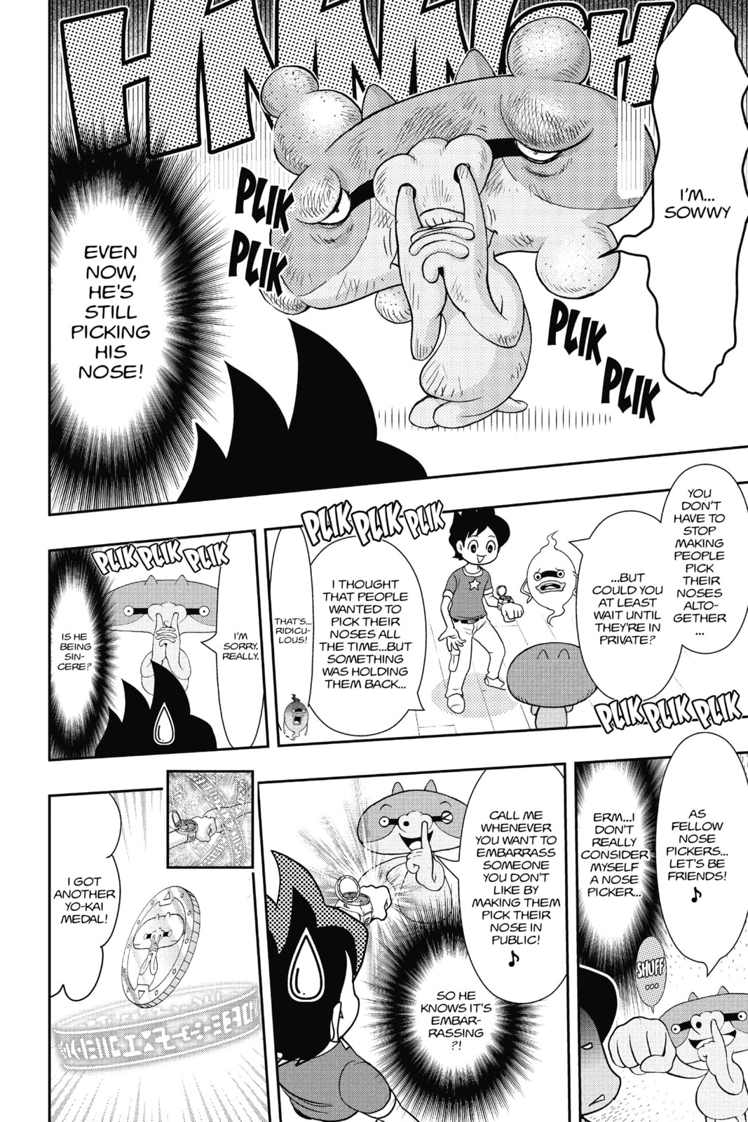 Don't Pick Your Nose Too Much! featuring Nose-Picking Yo-kai Snottle page 7