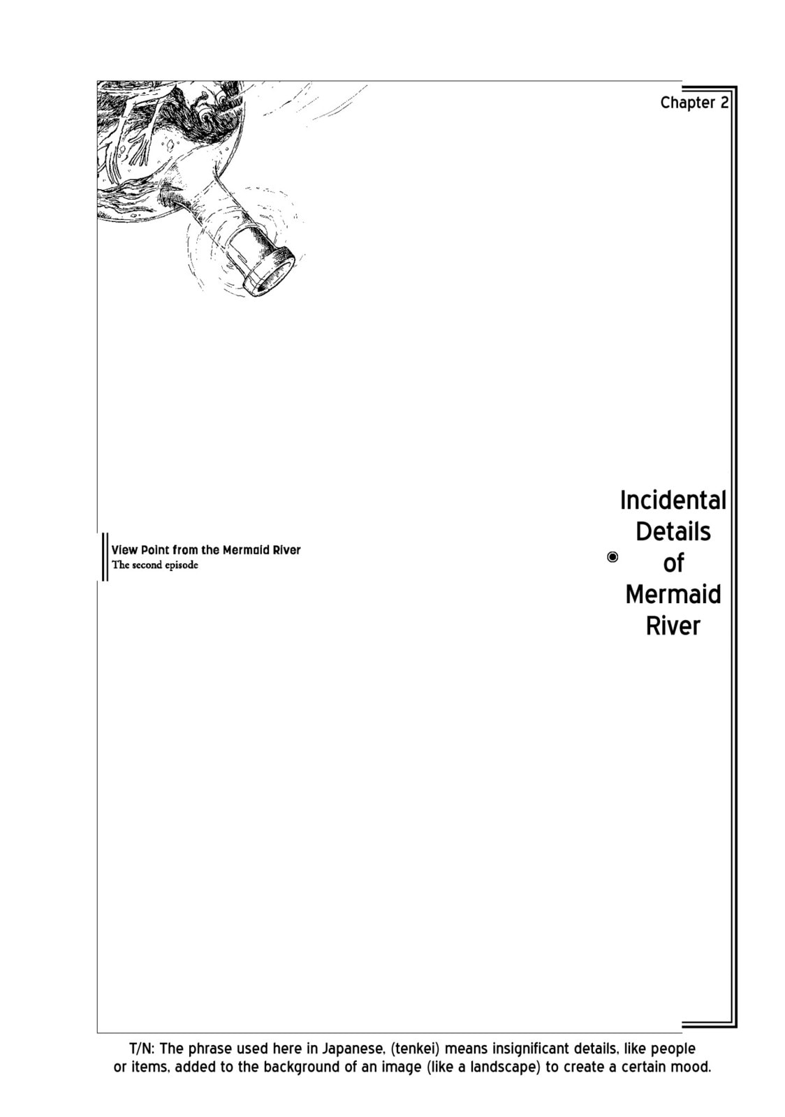 Incidental Details of a Mermaid River (View Point from the Mermaid River) page 0