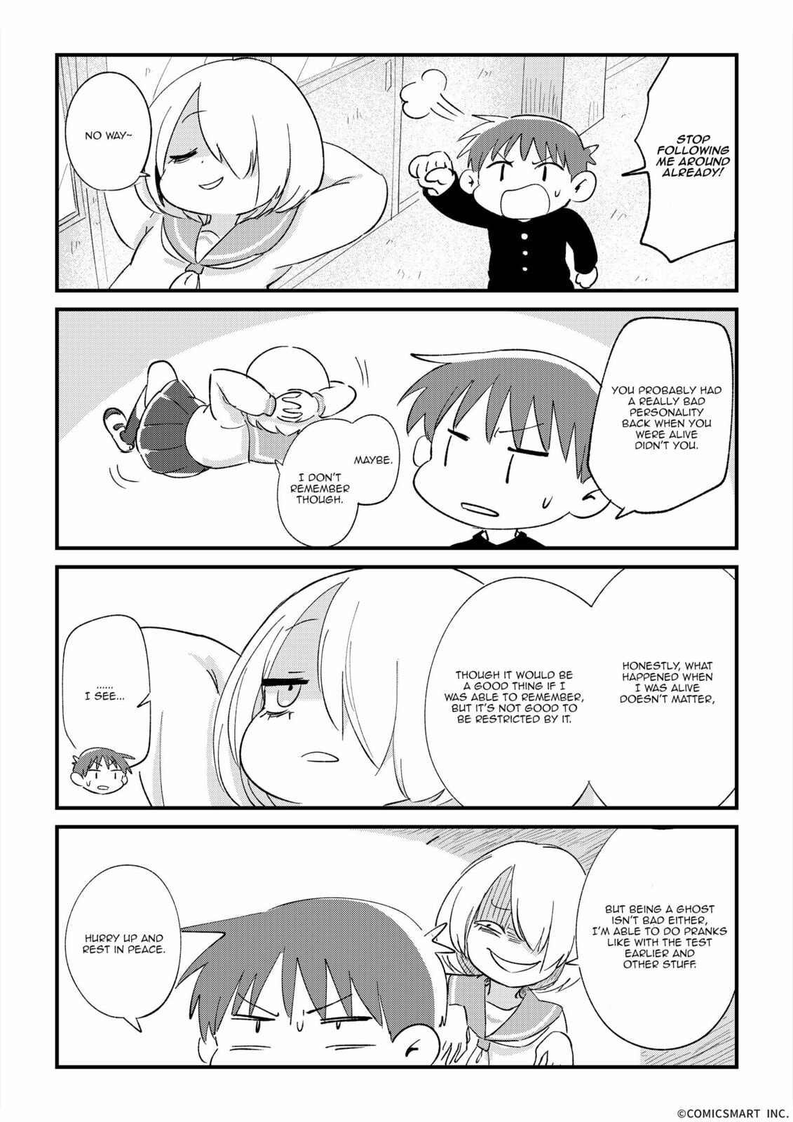 Mischievous Ghost page 1