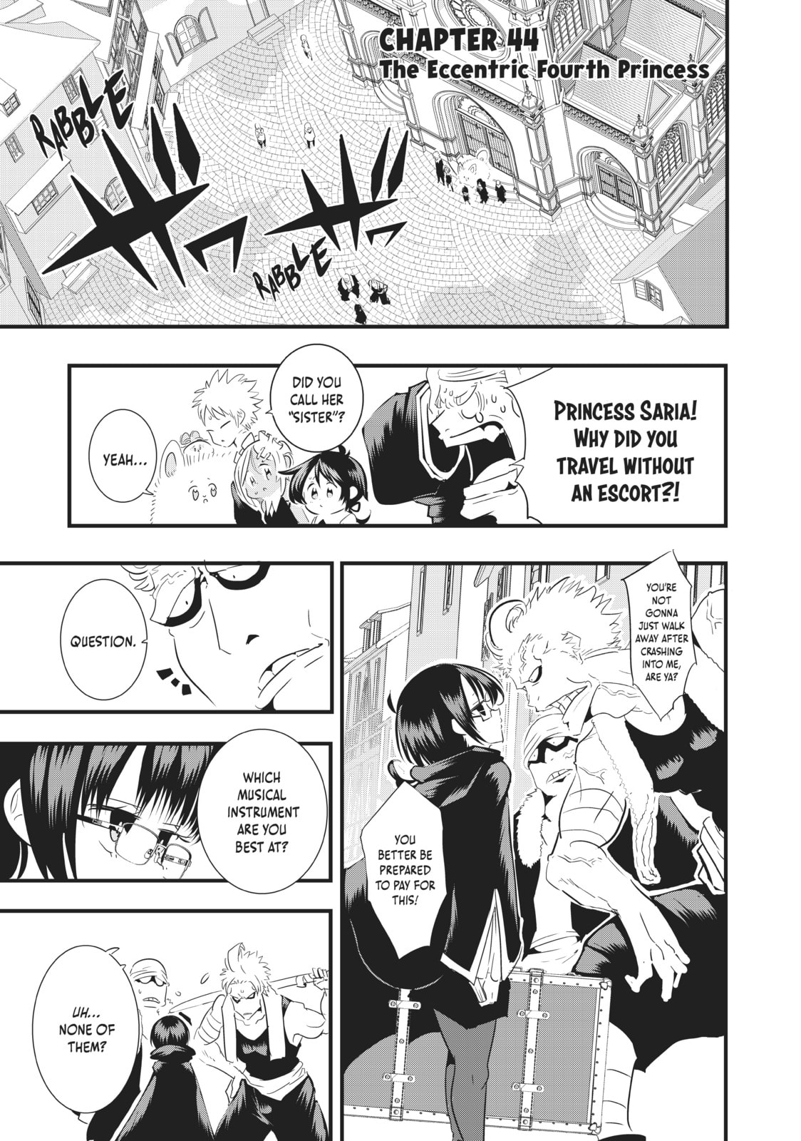 I Was Reincarnated as the 7th Prince So I Can Take My Time Perfecting My Magical Ability – Chapter 44 page 0