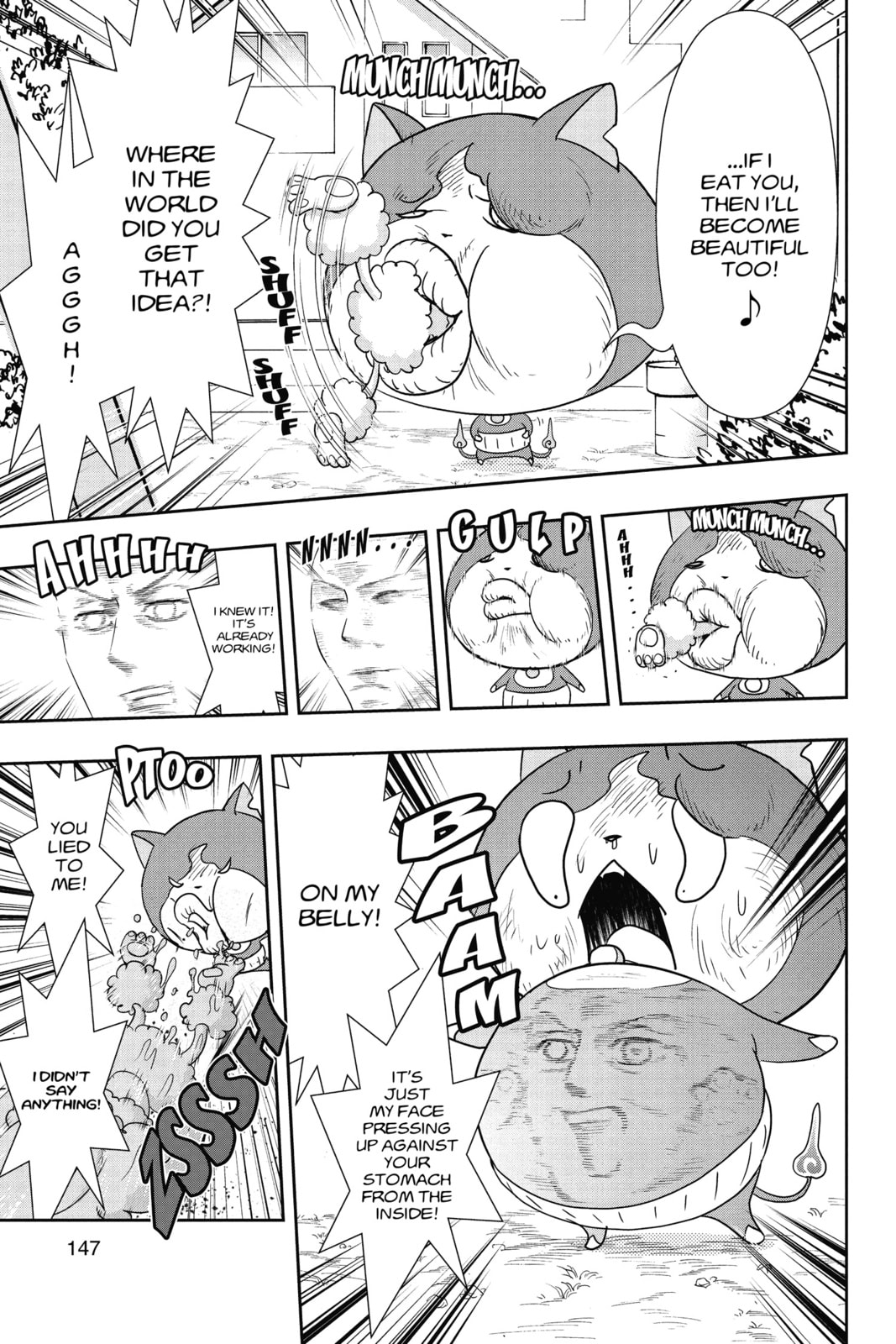 The Mysterious Backache featuring Backache Yo-kai Agon page 6