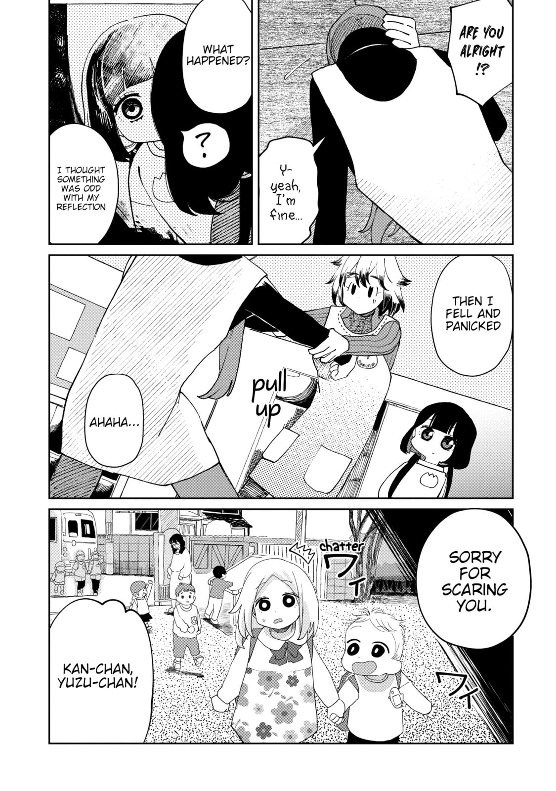 Mirrors are not scary page 18
