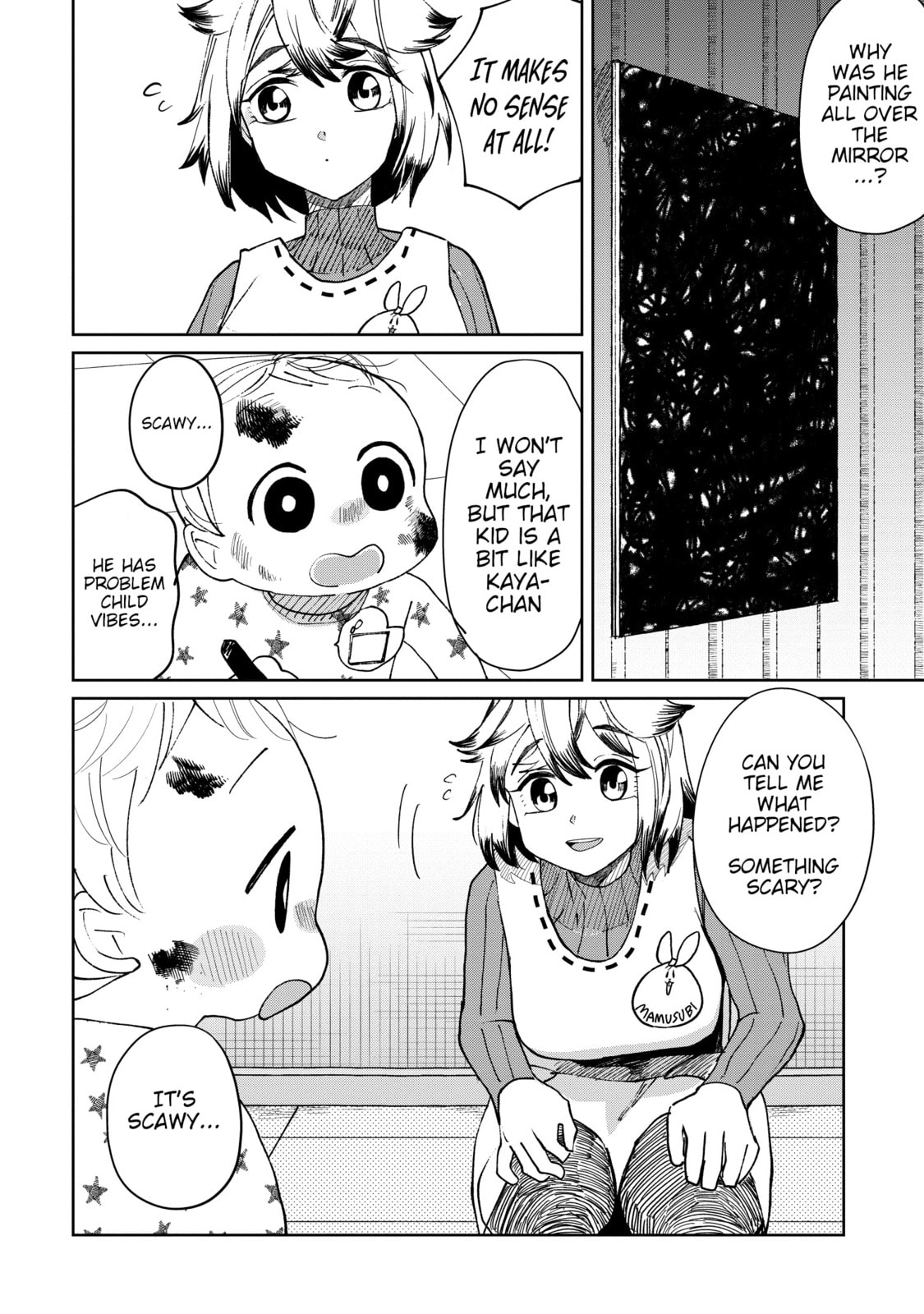 Mirrors are not scary page 7