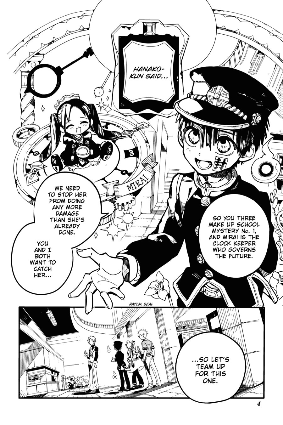 The Three Clock Keepers Part 4 page 1