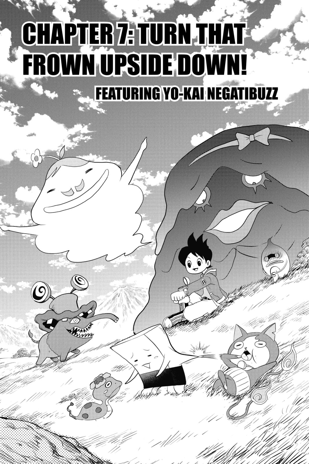 Turn That Frown Upside Down! featuring Yo-kai Negatibuzz page 0