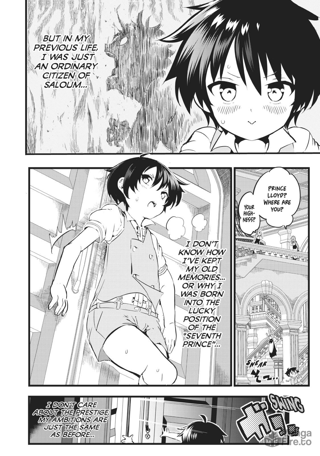 I Was Reincarnated as the 7th Prince So I Can Take My Time Perfecting My Magical Ability – Chapter 1 page 11