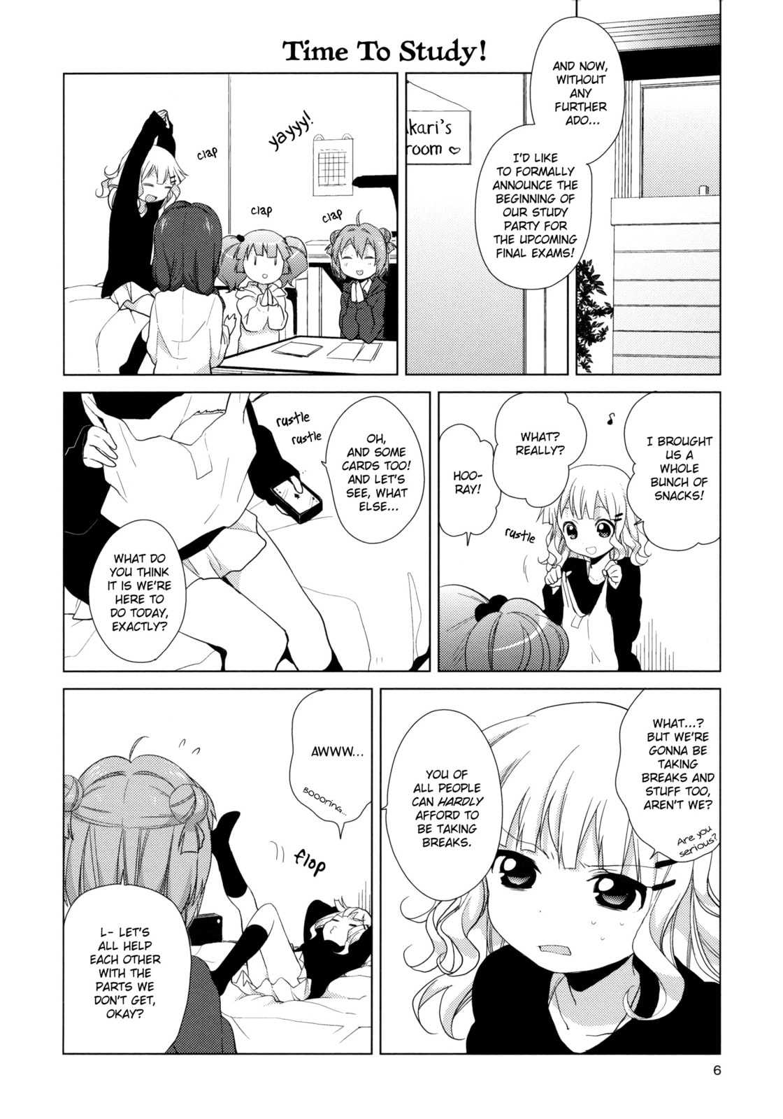 Something Called a "Study Party" page 1
